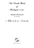 Monteverdi Madrigals Book 4 - 07. Che se tu se'il cor mio